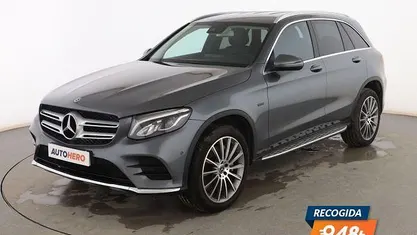 Usado Mercedes GLC350 AMG line 320 CV (235 kW) 2017 Gris SUV