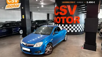 Usado Opel Tigra Sport 125 CV (91 kW) 2006 Azul Descapotable