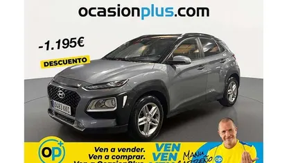 Usado Hyundai Kona 120 CV (88 kW) 2018 Gris plata SUV