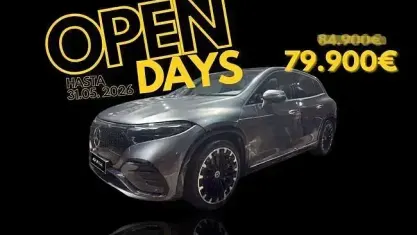 Usado Mercedes EQS580 400 kW (544 CV) 2023 Gris Berlina