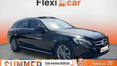 Negro Usado 2018 Mercedes C200 Familiar | 23.990 € (Precio justo)