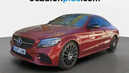 Usado Mercedes C220 AMG 194 CV (142 kW) 2021 Rojo Coupe