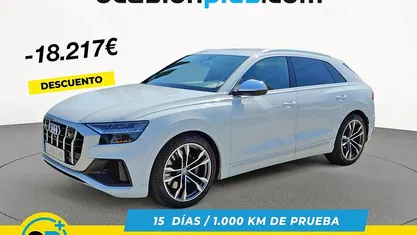 Usado Audi Q8 S-Line 435 CV (319 kW) 2020 Blanco SUV