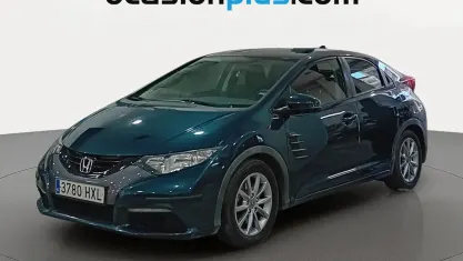Usado Honda Civic Comfort 150 CV (110 kW) 2014 Verde Utilitario