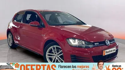 Usado VW Golf VII GTD 184 CV (135 kW) 2016 Rojo Utilitario