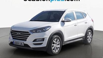 Käytetty Hyundai Tucson 116 HP (85 kW) 2021 Valkoinen Katumaasturi
