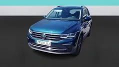 Azul Usado 2022 VW Tiguan Life SUV | 26.700 € (Precio justo)