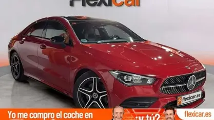 Usado Mercedes CLA200 163 CV (119 kW) 2019 Rojo Coupe