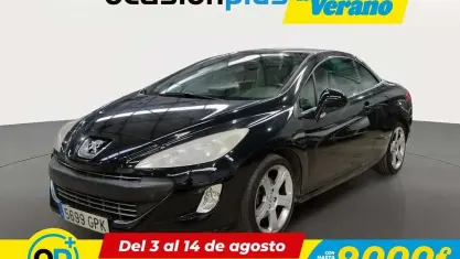 Usado Peugeot 308 CC 150 CV (110 kW) 2009 Negro Descapotable