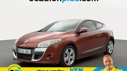 Begagnad Renault Mégane Coupé Dynamique 105 HK (77 kW) 2009 Orange Sportkupé