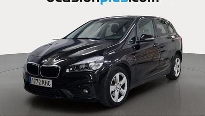 Käytetty BMW 218 Active Tourer 150 HP (110 kW) 2018 Musta Tila-auto