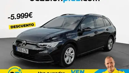 Usado VW Golf VIII Life 116 CV (85 kW) 2021 Negro Familiar