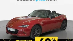 Rojo Usado 2016 Mazda MX5 Luxury Descapotable | 18.800 € (Precio justo)