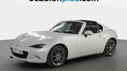 Usado Mazda MX5 131 CV (96 kW) 2018 Blanco Descapotable