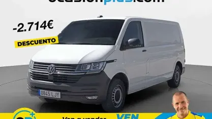 Usado VW T6.1 150 CV (110 kW) 2020 Blanco Van