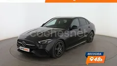 Negro Usado 2022 Mercedes C220 AMG line Berlina | 32.999 € (Buen precio)