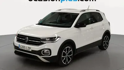 Usado VW T-Cross Sportline 110 CV (80 kW) 2022 Blanco SUV