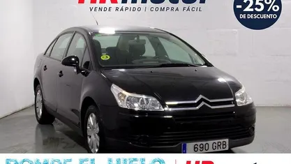 Usado Citroën C4 110 CV (80 kW) 2009 Negro Berlina