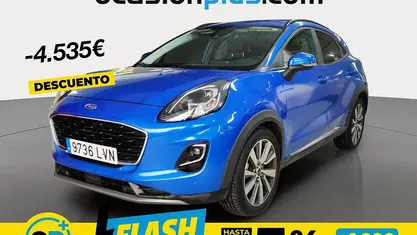 Usado Ford Puma Titanium X 125 CV (91 kW) 2021 Azul Recogida