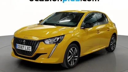 Usado Peugeot 208 Allure 100 CV (73 kW) 2022 Amarillo Utilitario