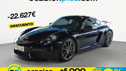 Usado Porsche Cayman GT4 420 CV (308 kW) 2022 Negro Coupe
