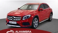Rojo Usado 2019 Mercedes GLA180 AMG line SUV | 25.720 € (Precio justo)