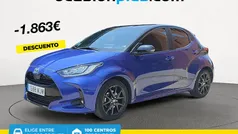 Azul Usado 2023 Toyota Yaris Hybrid Plus Berlina | 20.500 € (Precio justo)