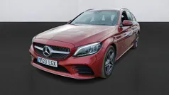Rojo Usado 2020 Mercedes C220 Familiar | 31.500 € (Precio justo)
