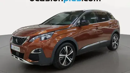 Usado Peugeot 3008 GT-line 130 CV (95 kW) 2018 Naranja SUV