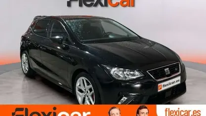 Usado Seat Ibiza FR 116 CV (85 kW) 2019 Negro Utilitario