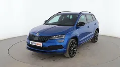 Azul Usado 2021 Skoda Karoq SportLine SUV | 23.999 € (Precio justo)