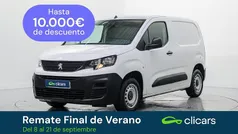 Blanco Usado 2021 Peugeot Partner S Monovolumen | 10.990 € (Precio justo)
