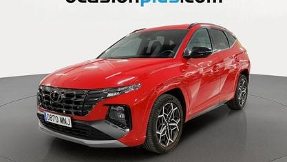 Käytetty Hyundai Tucson N Line 150 HP (110 kW) 2024 Punainen Katumaasturi