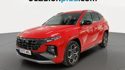 Usado Hyundai Tucson N Line 150 CV (110 kW) 2024 Rojo SUV