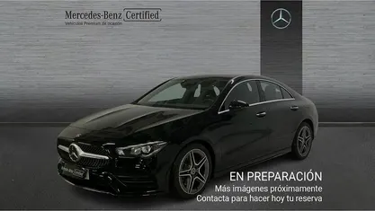 Usado Mercedes CLA200 AMG line 163 CV (119 kW) 2020 Nachtschwarz  unilack Berlina