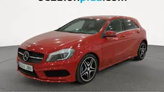Rojo Usado 2014 Mercedes A180 AMG line Utilitario | 14.900 € (Precio justo)