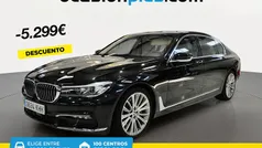 Negro Usado 2018 BMW 750L Berlina | 40.250 €