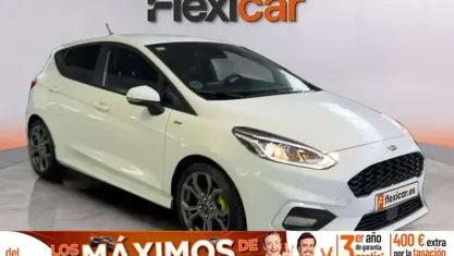 Usado Ford Fiesta ST-Line 125 CV (91 kW) 2018 Blanco Utilitario