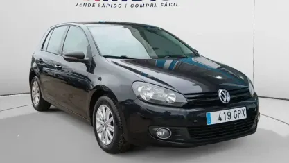 Usado VW Golf VI Advance 105 CV (77 kW) 2009 Negro Berlina
