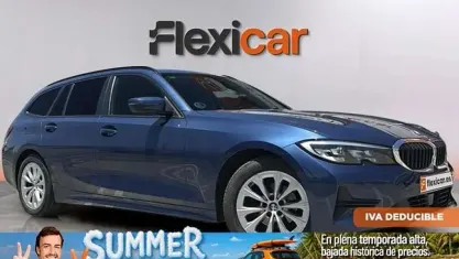 Usado BMW 318 150 CV (110 kW) 2020 Azul Familiar