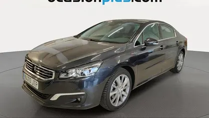 Usado Peugeot 508 GT-line 150 CV (110 kW) 2016 Negro Berlina