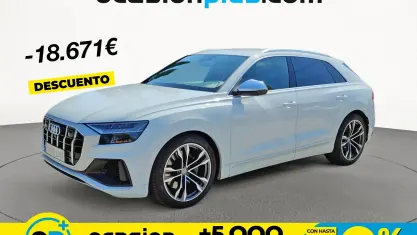 Usado Audi Q8 S-Line 435 CV (319 kW) 2020 Blanco SUV