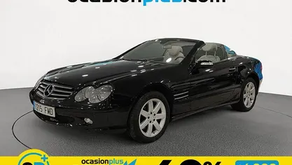 Usado Mercedes SL500 306 CV (225 kW) 2007 Negro Descapotable