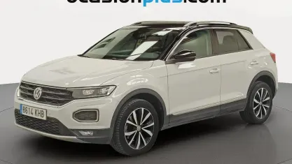 Usado VW T-Roc Advance 115 CV (84 kW) 2018 Gris plata SUV