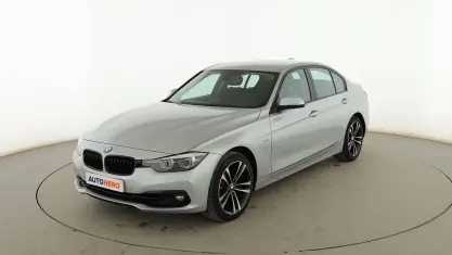 Usado BMW 320 Sport Line 185 CV (136 kW) 2018 Plata Berlina