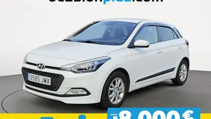 Usado Hyundai i20 GO! 84 CV (61 kW) 2016 Blanco Utilitario