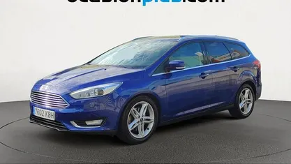 Usado Ford Focus Titanium 150 CV (110 kW) 2017 Azul Monovolumen