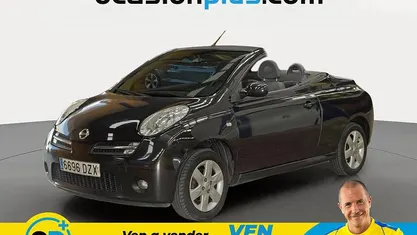 Brugt Nissan Micra C+C Tekna 88 HK (64 kW) 2006 Sort Cabriolet