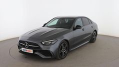 Gris Usado 2022 Mercedes C200 AMG line Berlina | 37.099 € (Buen precio)