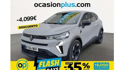 Usado Renault Captur Techno 91 CV (66 kW) 2024 Gris SUV